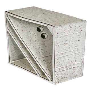 1970s Mid Century Modern Ceramic Sculpture by Alessio Tasca For Sale