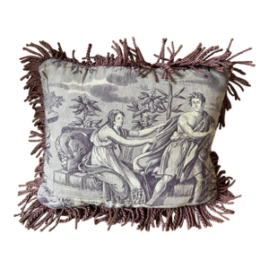 Antique Toile Pillow