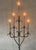 20th Century Wrought Iron Candelabra For Sale - Image 4 of 9