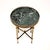 Vintage French Brass and Marble Occasional Side Table, 1950 For Sale - Image 4 of 9