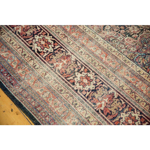 Antique Kermanshah Carpet - 10'9" x 16'3" For Sale - Image 17 of 17