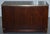 Reprodux Campaign Chest of Drawers with Leather Top by Bevan Funnell For Sale - Image 13 of 18