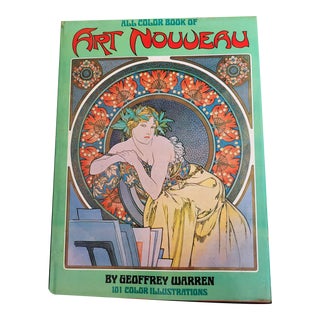 All Color Book of Art Nouveau For Sale