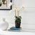 Textile Phalaenopsis Orchid Drop-In 20" For Sale - Image 7 of 7