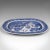 Victorian 1850's Antique English Willow Pattern Serving Plate For Sale - Image 3 of 10