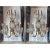 Monumental Hollywood Regency 43" French Style 17-Light Crystal Girandole Wall Sconces Gilt Brass a - Pair For Sale - Image 18 of 18