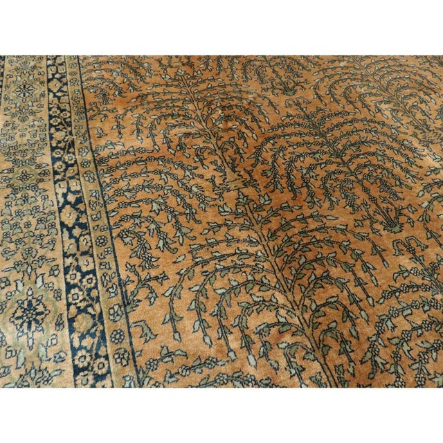 Galerie Shabab Collection Early 20th Century Indian Lahore Room Size Rug For Sale In New York - Image 6 of 10