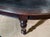Large English Library Table in Dark Walnut with Leather Top, 1920s For Sale - Image 13 of 18