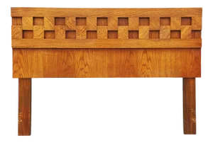 Lane Brutalist Queen Headboard