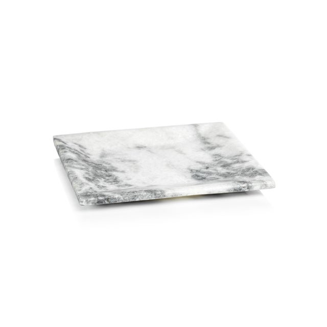 Pordenone Marble Trays, Set of 2, 8" x 8" For Sale In Los Angeles - Image 6 of 6