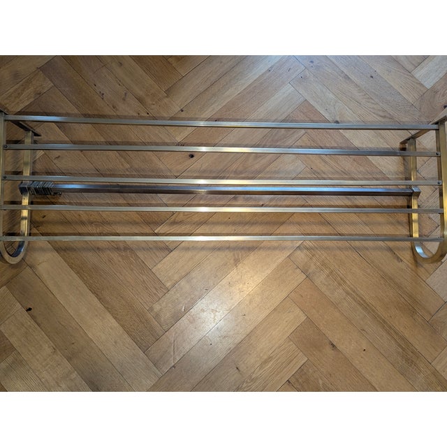 Large Bauhaus Art Deco Wall-Mounted 10-Hooks Coat Rack, 1920s For Sale - Image 16 of 16