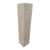 Vintage Minimalist Solid Cream Marble Plinth Pedestal Column For Sale
