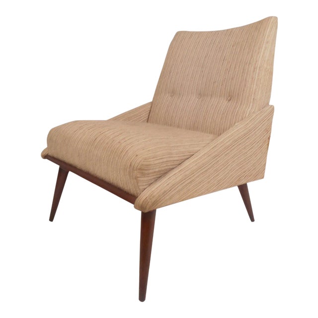 Funky Mid-Century Modern Lounge Chair For Sale