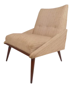 Funky Mid-Century Modern Lounge Chair