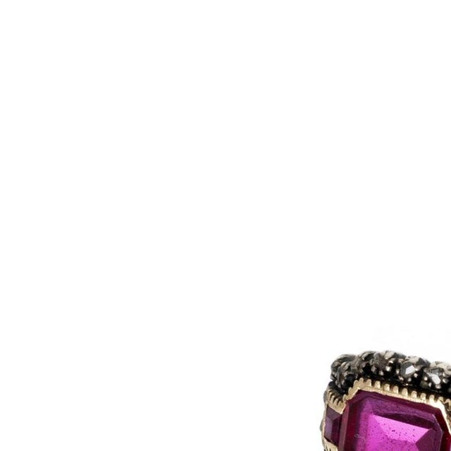 Jewelry - Ring in silver and 19.2K gold - 19th century. Portuguese; from the 19th/20th century; in silver and 19.2kt gold;...