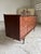 Mid-Century Modern Mid Century Brass and Walnut Nine Drawer Dresser For Sale - Image 3 of 5