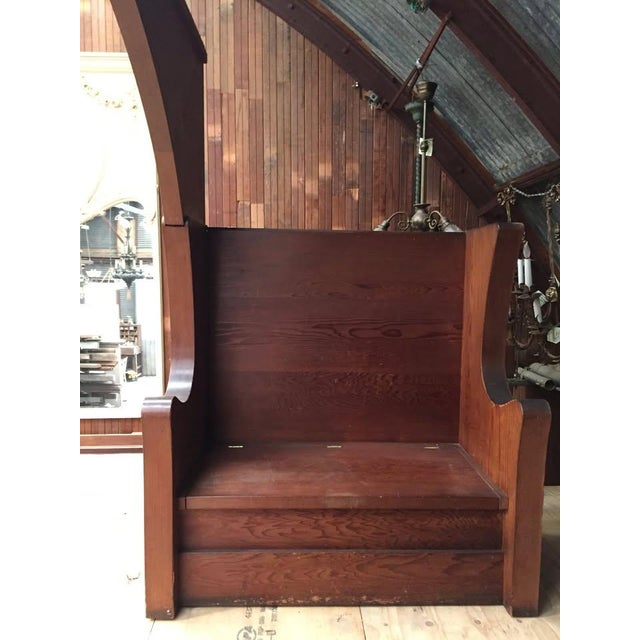 True Victorian inglenook. Constructed of 1" to 4" old growth, clear redwood. Removed from a 1907 Pacific Heights, San...