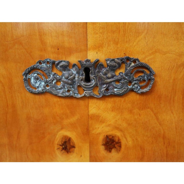 Scandinavian Biedermeier Chest of Drawers with Secretaire For Sale - Image 12 of 18