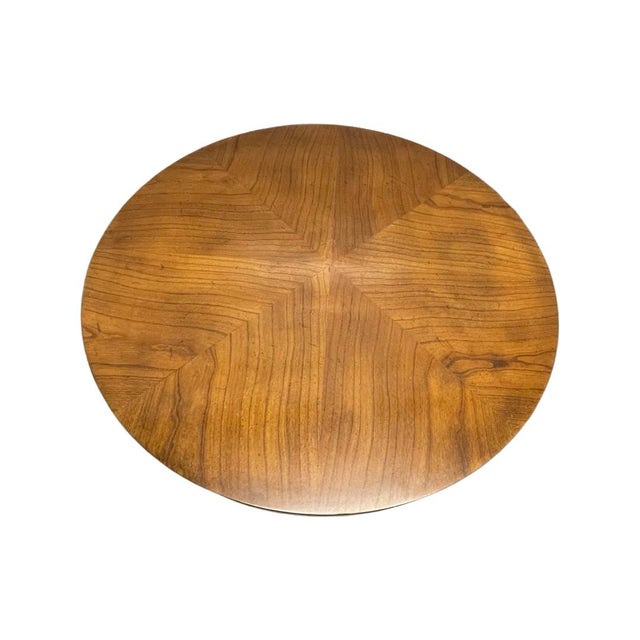 Mid 20th Century Mid 20th Century Baker Regency Round Side Table For Sale - Image 5 of 7