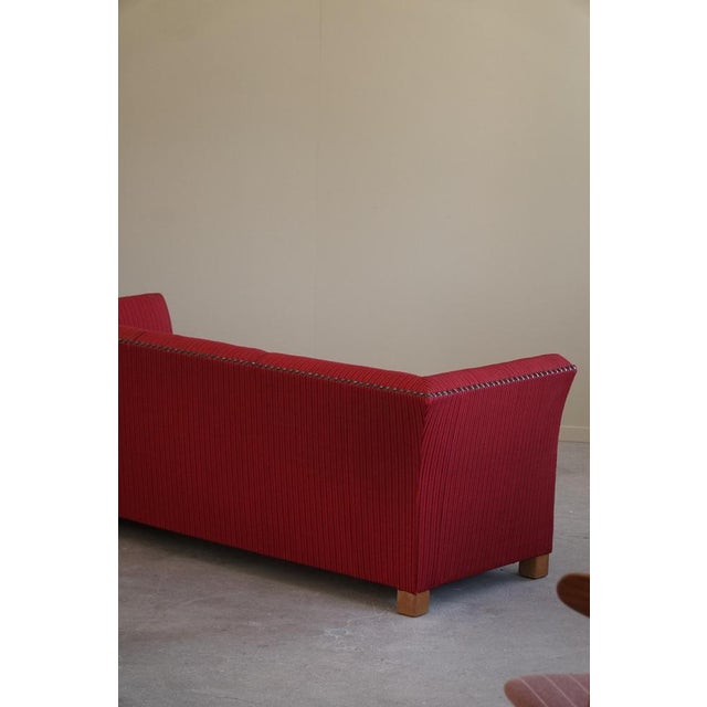 Art Deco 3-Seater Sofa in the style of Flemming Lassen, 1940s For Sale - Image 17 of 18