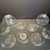 Vintage Clear Cut Crystal Fruit Plate Set- 9 Pieces For Sale - Image 10 of 17