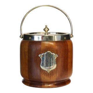 Maritime Ice Bucket, Ss Luciana Salvage W/Plaque For Sale
