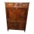 18th Century French Louis XVI Secretary Desk Converted Bar With Marble Top For Sale