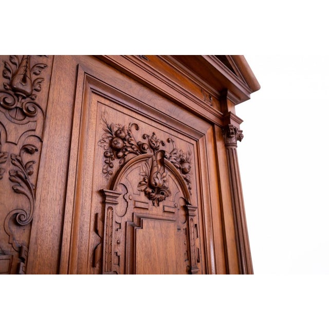 Antique French Majestic Cabinet, 1880 For Sale - Image 6 of 11