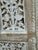 Bohemian Rustic Carved Mango Wood Wall Panel Mirror For Sale In San Francisco - Image 6 of 12