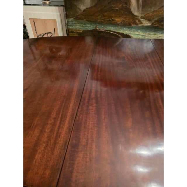 Mid Century Ethan Allen Style Vintage Grand Dining Table For Sale - Image 12 of 12
