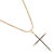 Divine Sapphire Cross Gold Pendant Necklace For Sale In Miami - Image 6 of 8