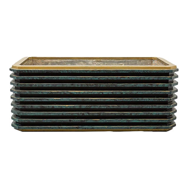 Large Vintage Flower Pot, 1980s For Sale