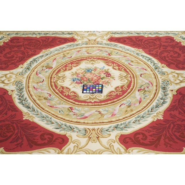 Aubusson Rug 8'0" X 10'0" For Sale In New York - Image 6 of 8