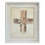 Vintage 1965 Abstract Casein Collage Signed by Sheer For Sale