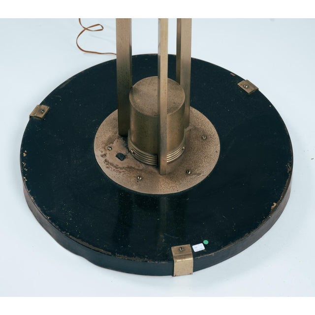 Art Deco Brass Torchère Floor Lamp, 1925-1935 For Sale - Image 12 of 18