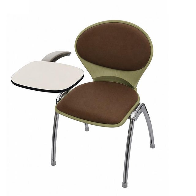 Chair with Writing Tablet, 1980s For Sale - Image 3 of 7