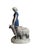 Ceramic figurine, B&G Denmark, Shepherdess, 20th century Hand-decorated ceramic figurine, B&G mark on the bottom,...