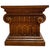 1960s 1960 Vintage Drexel Guildhall Neoclassical Oak Pedestal End Tables - A Pair For Sale - Image 5 of 17