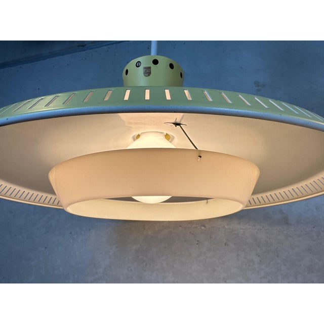 Vintage Pendant Lamp by Louis Kalff for Philips, 1950s For Sale - Image 9 of 18