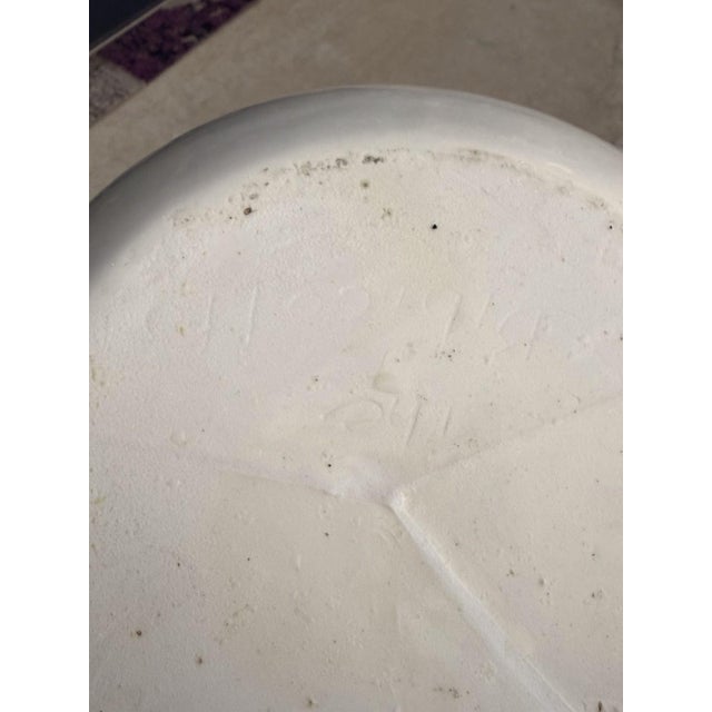 Ceramic Pair Vintage Ceramic Roaring Tiger Bear Head Planters MCM Hollywood Regency For Sale - Image 7 of 15