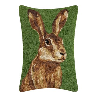 Jackrabbit Hook Pillow, 14" x 20" For Sale