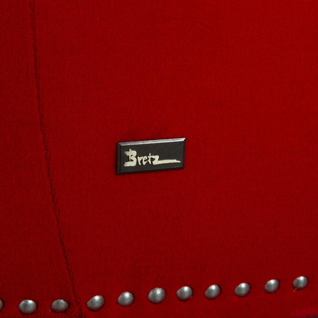 Gaudi Three-Seater Sofa and Chair in Fabric and Velvet from Bretz, Set of 2 For Sale - Image 15 of 18