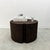 This vintage round cork coffee or side table dates to the 1970s and reflects the warm, organic style associated with Mid-...