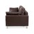 Vida Leather Brown Two-Seater Sofa and Armchair in Chrome by Rolf Benz, Set of 2 For Sale - Image 17 of 18