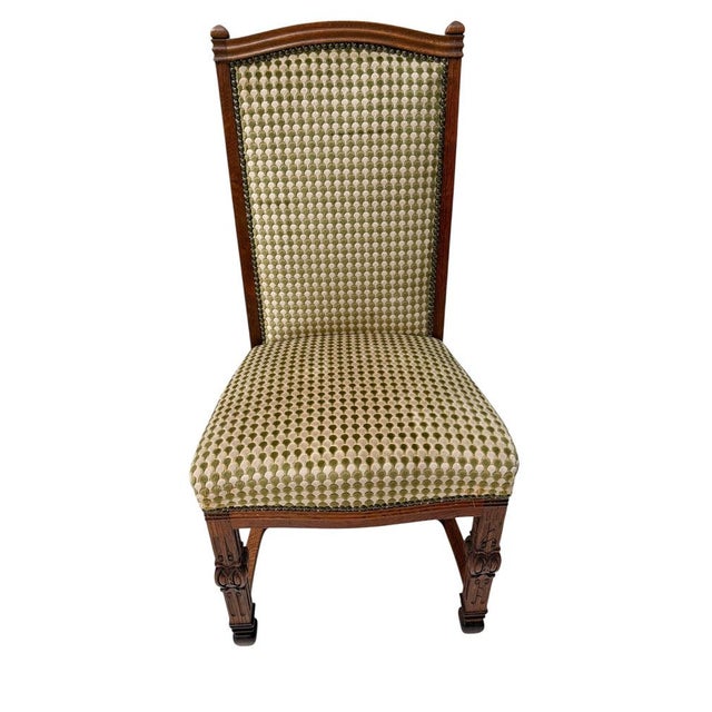 Art Deco Side Chairs in Oak and Macassar Ebony by Willem Penaat, 1917, Set of 2 For Sale - Image 10 of 11