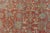 Tribal Antique Persian Sultanabad Rug With Floral Soft Red Field and Pale Blue Border For Sale - Image 3 of 15