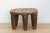 1980s Vintage African Geometric Nupe Carved Stool For Sale - Image 5 of 9