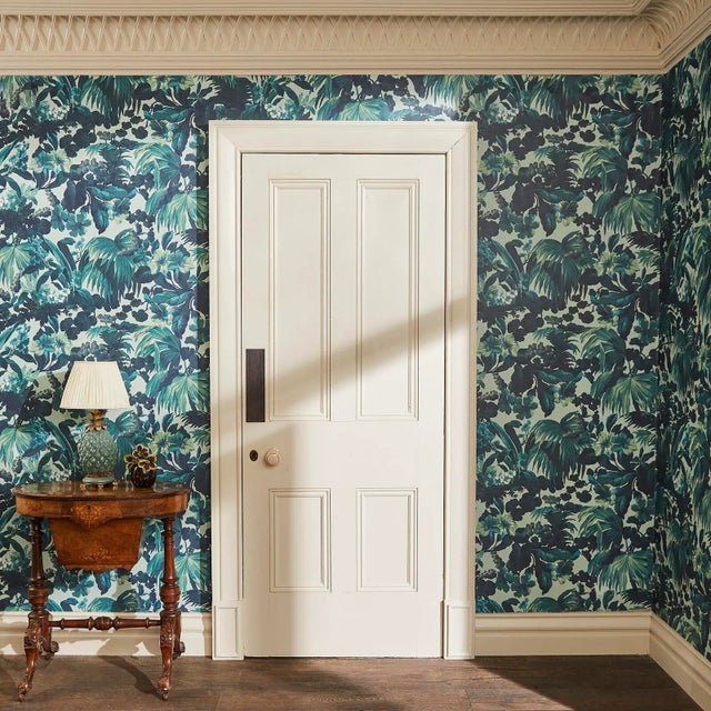 English House of Hackney Limerence Wallpaper - Galapagos, Sample For Sale - Image 3 of 4