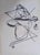 Ferdinando Meccani (1937 - 2018), work on paper, 1969. In the late 1960s, Ferdinando created several works of art using...