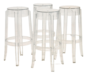Charles Ghost Bar Stool by Philippe Starck for Kartell, 2000s